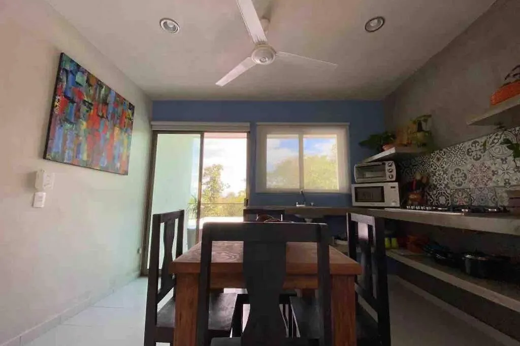 아파트 Departamento En “Casa Livia”, Piscina Y Jardin. 멕시코